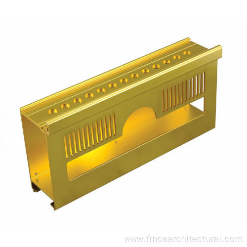 Aluminum Anodized Profile for Building Decoration